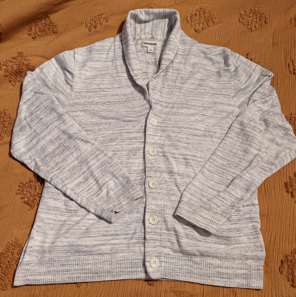 Men's Button Down Sweater